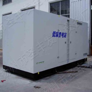 600千瓦低噪音式無動(dòng)柴油發(fā)電機(jī)組