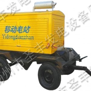 東風(fēng)康明斯動力配套50KW移動式柴油發(fā)電機組