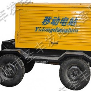 上柴股份50KW移動式柴油發(fā)電機組