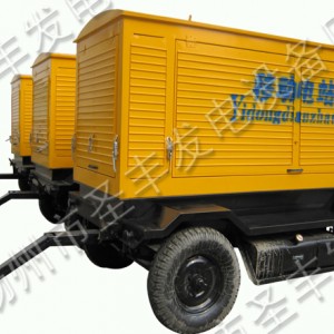 無(wú)動(dòng)100KW移動(dòng)式柴油發(fā)電機(jī)組