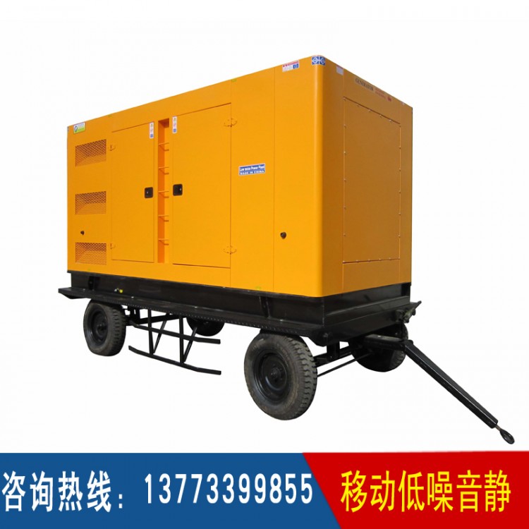 150-300KW移動四輪低噪音箱體 6缸機(jī)組適用（不含機(jī)組）