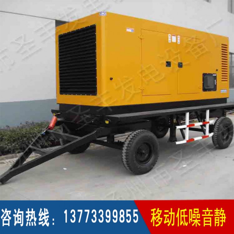 400KW移動四輪低噪音箱體（不含機(jī)組）